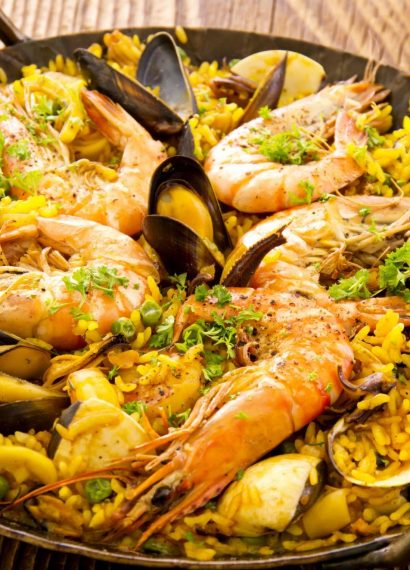 Livraison de Paella