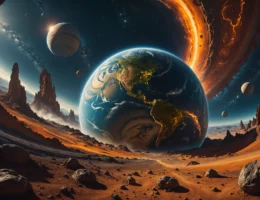 Exploration de scrapa : une planète en rotation fascinante