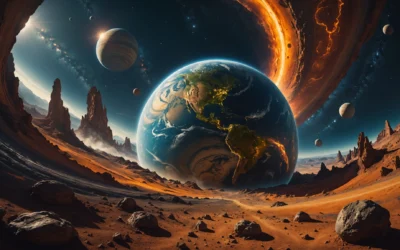 Exploration de scrapa : une planète en rotation fascinante