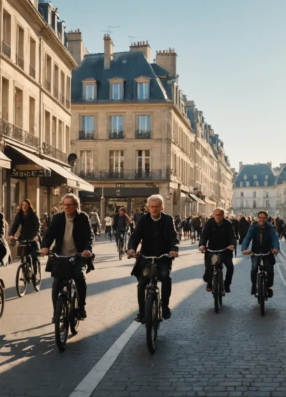 Les défis futurs de la mobilité urbaine en France