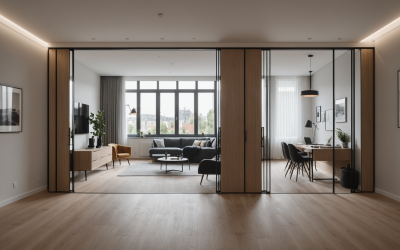 Optimiser l'espace : secrets des cloisons mobiles modernes