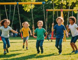 Ce que les enfants apprennent en jouant ensemble dehors