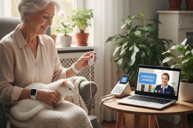 Téléassistance pour seniors