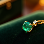 Or jaune ou or blanc : quel métal choisir pour votre pendentif émeraude ?