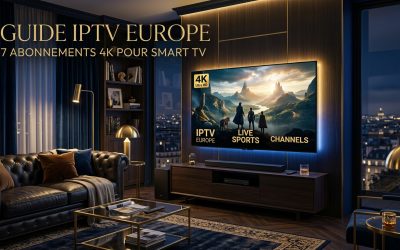 Guide IPTV Europe : 7 Abonnements 4K Pour Smart TV